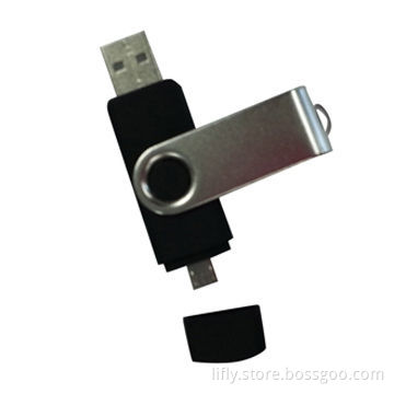 Dual USB flash drive, transfer data from USB into mobile directly, with high speed